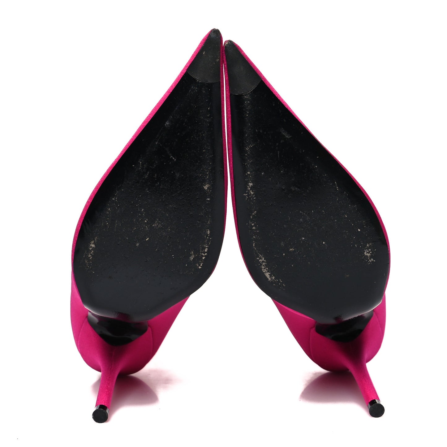 Jersey Crepe Extreme Pointed Toe Knife Booties 39 Dark Pink