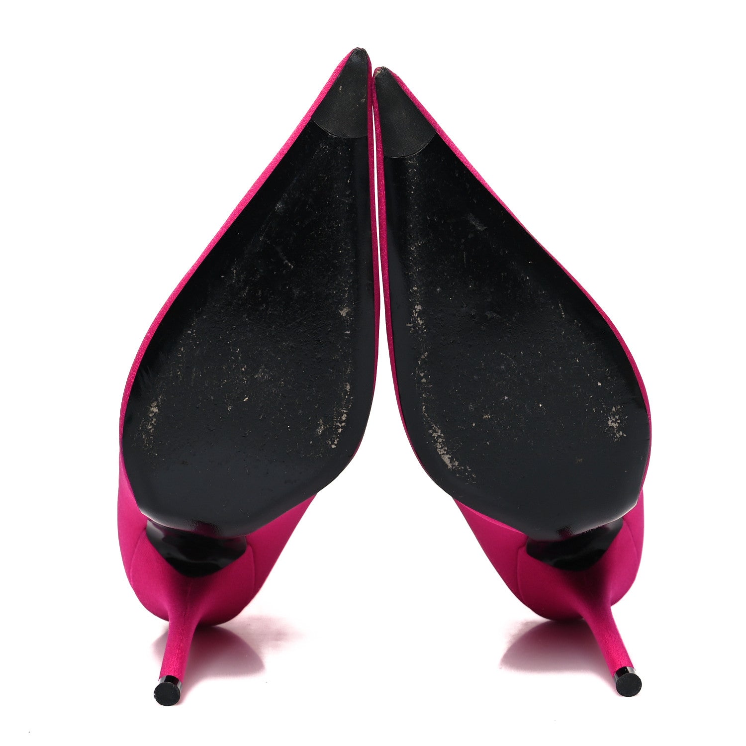 Balenciaga Jersey Crepe Extreme Pointed Toe Knife Booties 39 Dark Pink 5 of 7