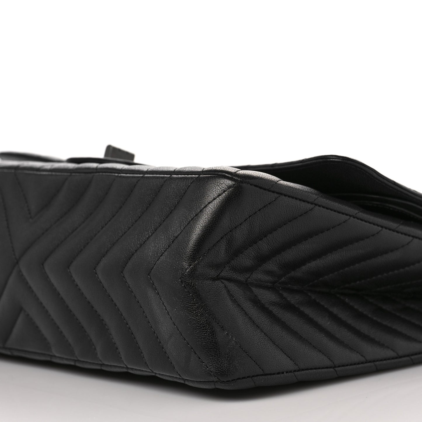 Sheepskin Chevron Quilted 2.55 Reissue 227 Flap So Black