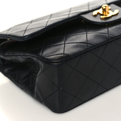 Chanel Lambskin Quilted Small Double Flap Black 8 of 9