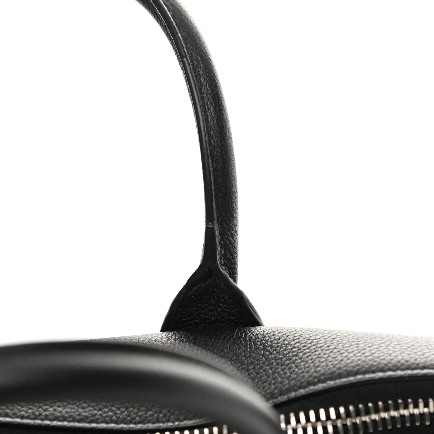 Saint Laurent Grained Calfskin Medium Souple Sac De Jour Duffle Black 12 of 12