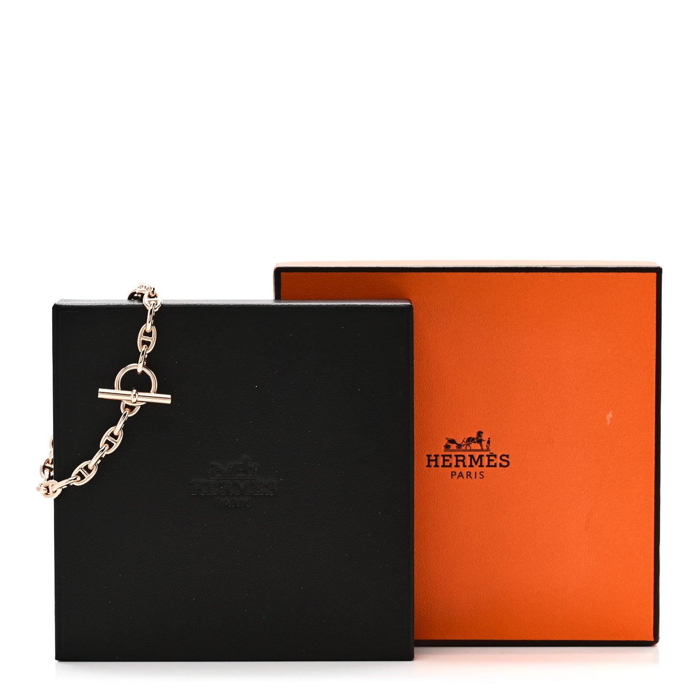 18K Rose Gold TPM Chaine d'Ancre Bracelet