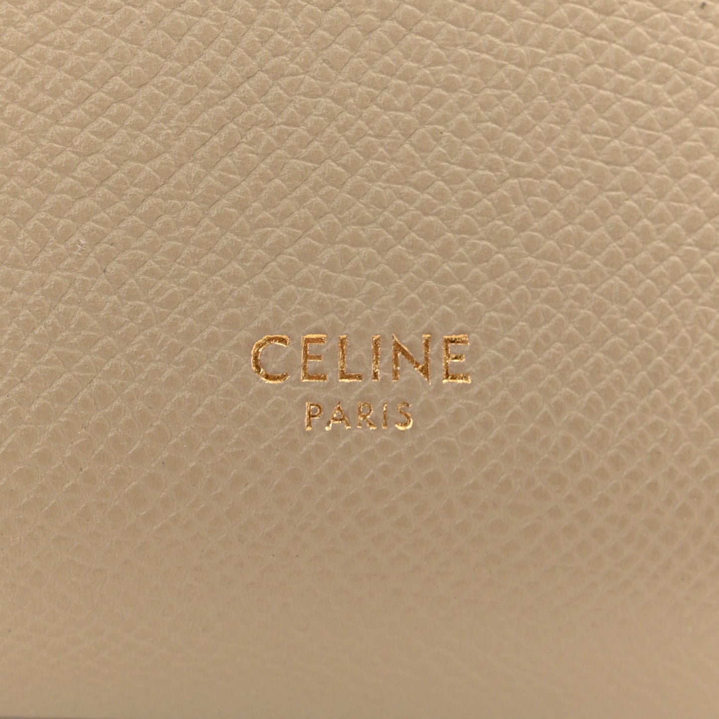 Grained Calfskin Micro Belt Bag Light Taupe