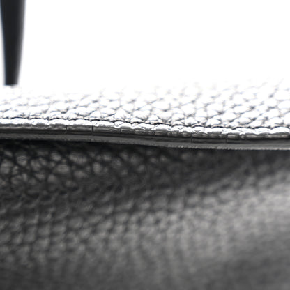 Burberry London Grainy Calfskin Medium Baynard Tote Black 12 of 15