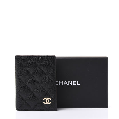 Chanel Caviar Quilted Card Holder Wallet Black 13 of 13