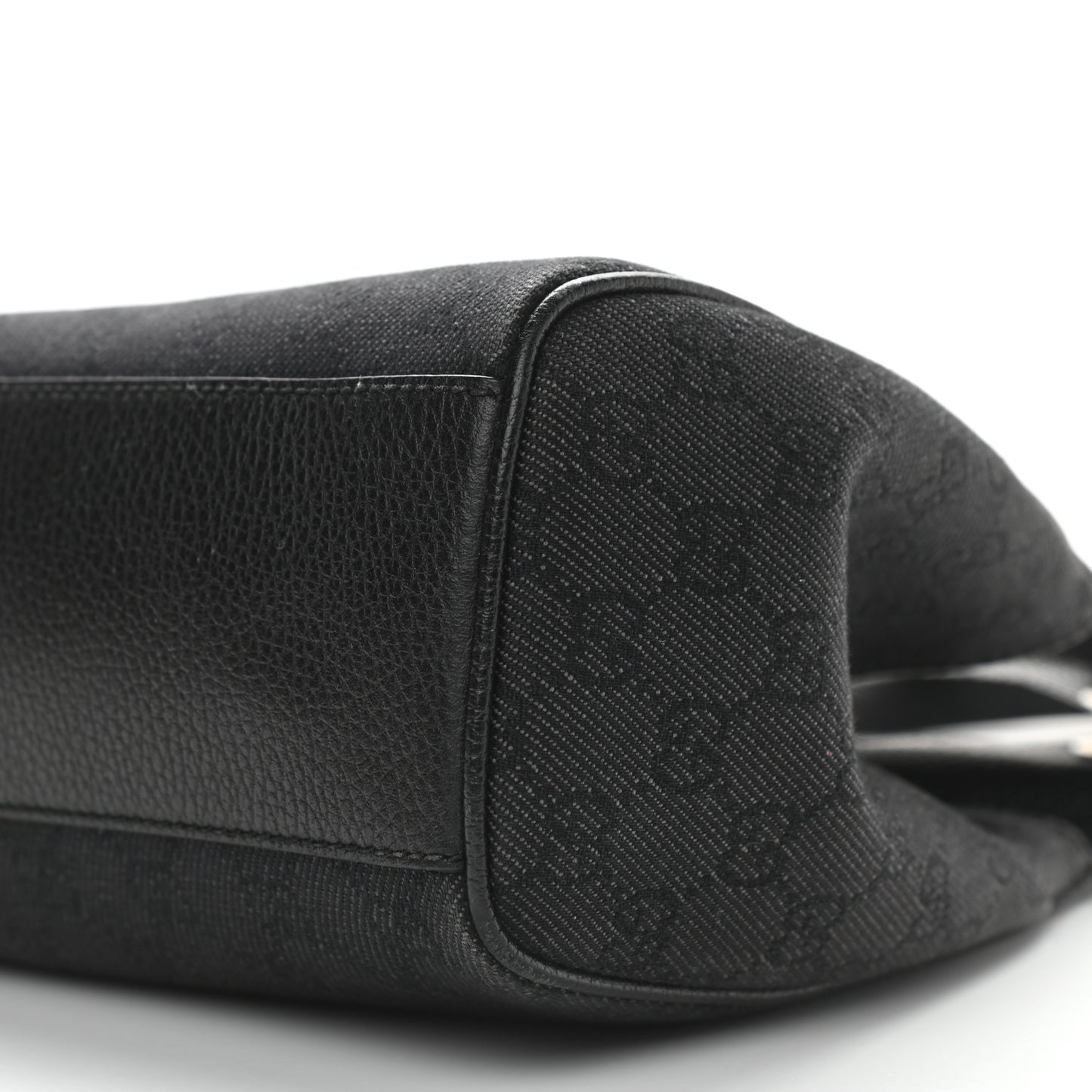 Monogram Medium Charmy Shoulder Bag Black
