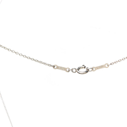 Tiffany Sterling Silver 14mm Elsa Peretti Open Heart Pendant Necklace 5 of 5