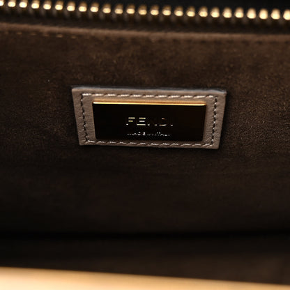 Fendi Vitello Seta Plexiglass Tortoise Medium Peekaboo Iconic Satchel Tortora 6 of 9