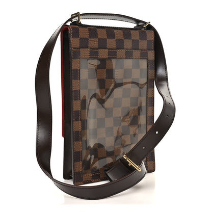 Louis Vuitton Damier Ebene Portobello Travel Shoulder Bag 3 of 10