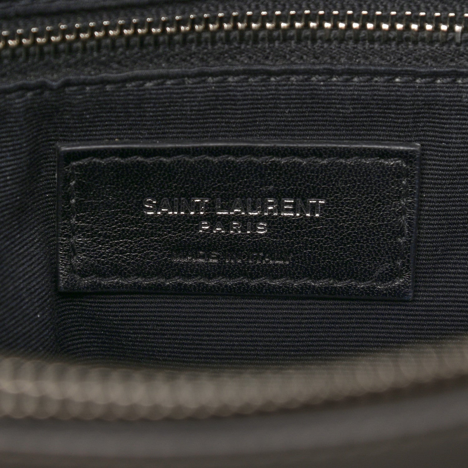 Saint Laurent Calfskin Y Quilted Monogram Small Loulou Chain Satchel Pebble 5 of 14