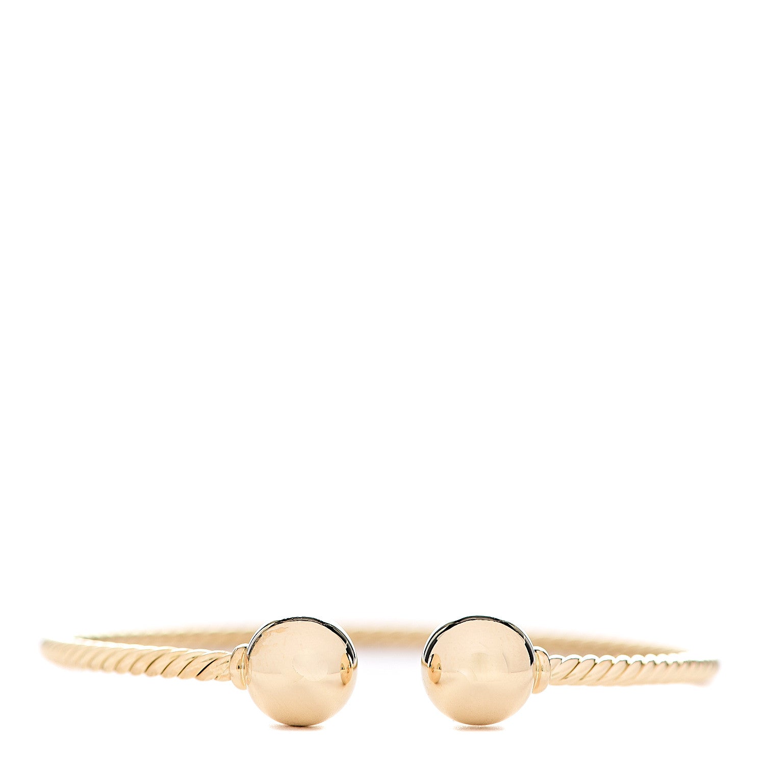 David Yurman 18K Yellow Gold 10mm Solari Bracelet 1 of 3