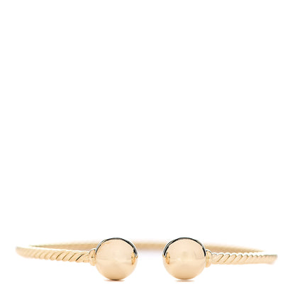 David Yurman 18K Yellow Gold 10mm Solari Bracelet 1 of 3