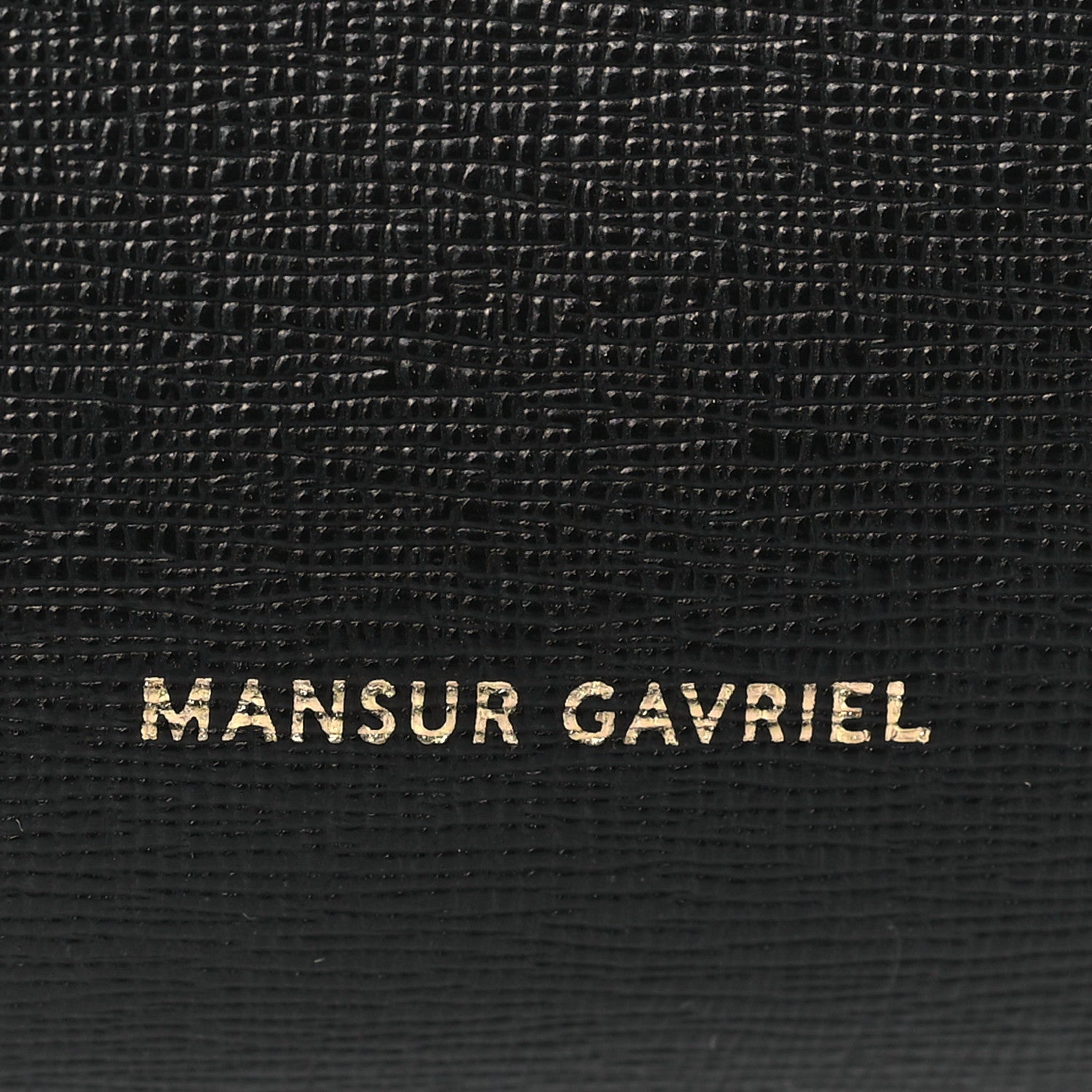 Mansur Gavriel Calfskin Mini Bucket Bag Black Flamma 6 of 10