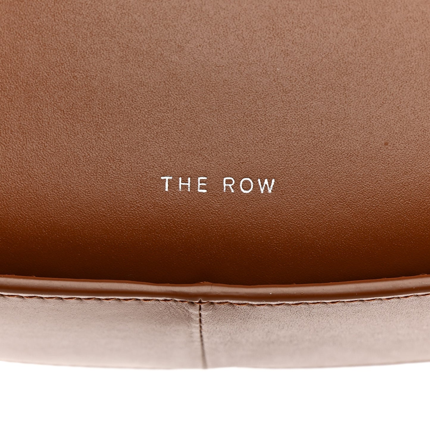 Smooth Calfskin Half Moon Shoulder Bag Chestnut