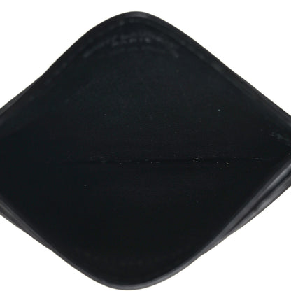 Saint Laurent Calfskin Tiny Cassandre Credit Card Case Black 5 of 7