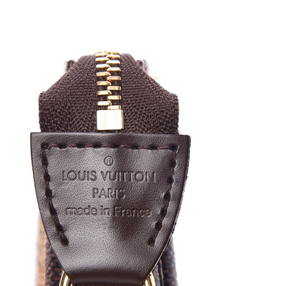 Louis Vuitton Damier Ebene Mini Pochette Accessories 6 of 8