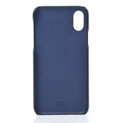 Prada Saffiano Metal iPhone X Case Bleuette 5 of 8