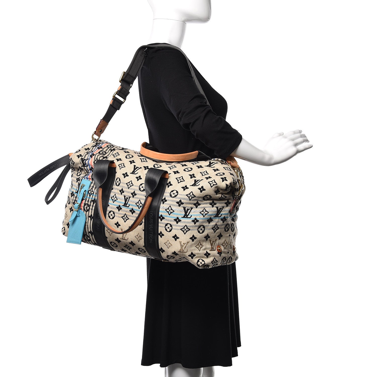 Louis Vuitton Monogram Cheche Tuareg Blue 2 of 16