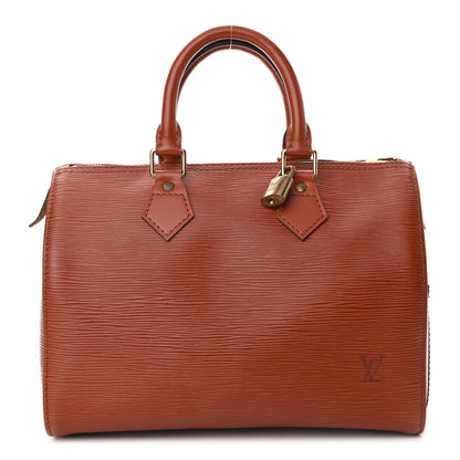 Louis Vuitton Epi Speedy 25 Kenyan Fawn 1 of 16