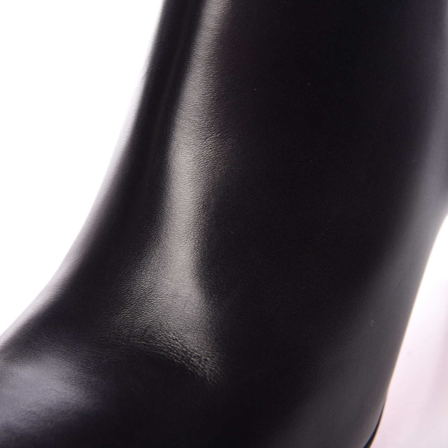 Calfskin Belle 85 Ankle Boots 41.5 Black