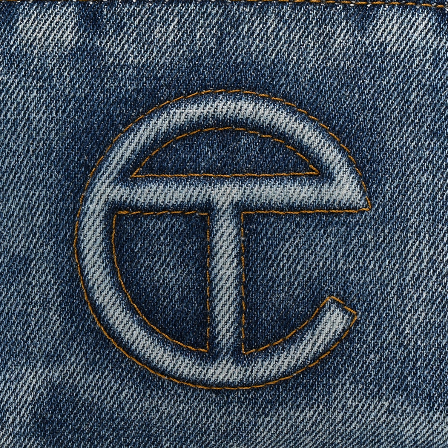 Telfar Denim Small Shopping Bag Blue 8 of 10