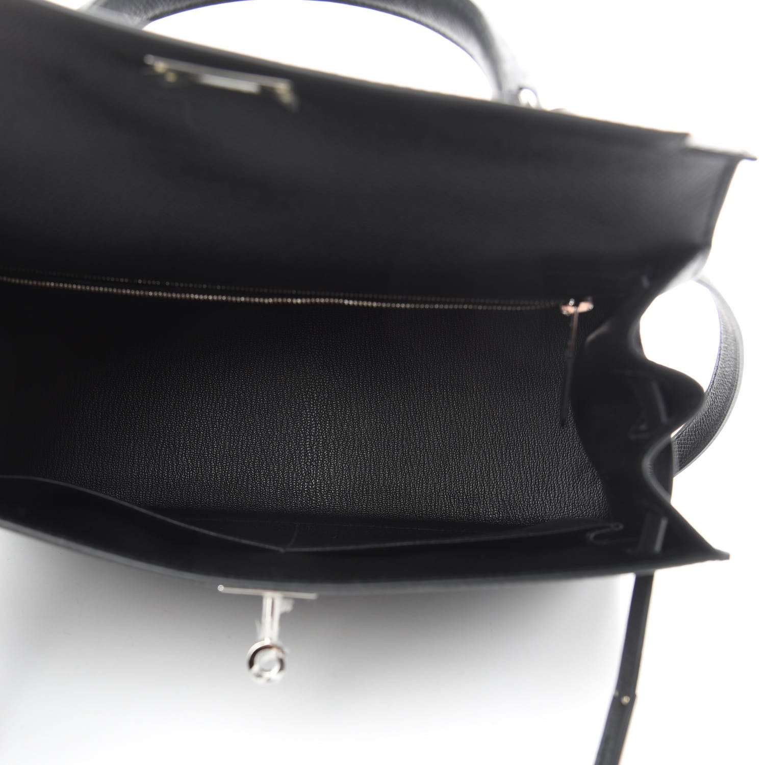 Hermes Epsom Kelly Sellier 28 Black 5 of 12