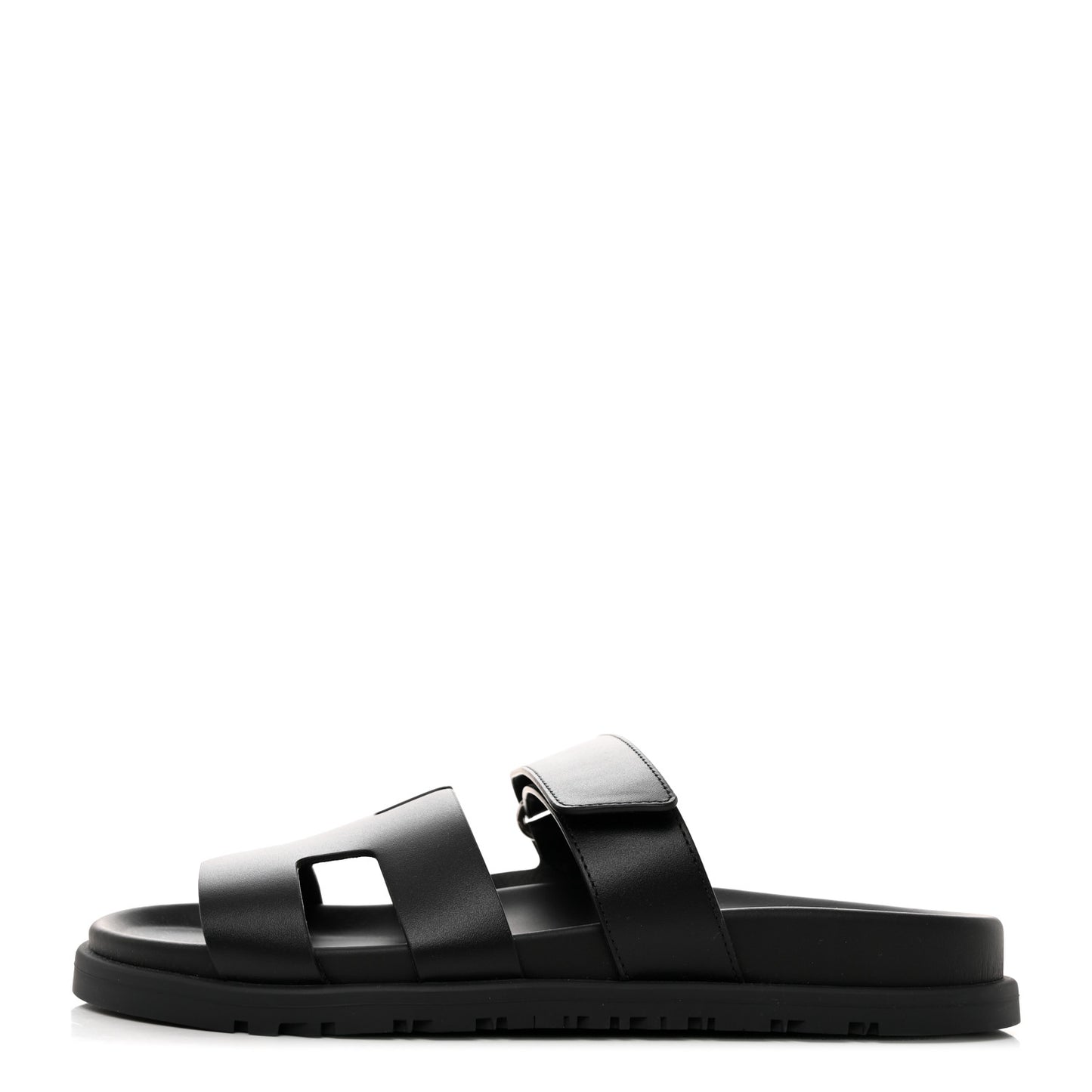 Calfskin Womens Chypre Sandals 37 Black