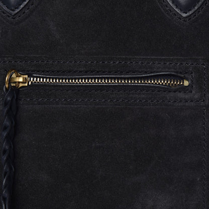 Celine Nubuck Medium Phantom Luggage Midnight 11 of 14