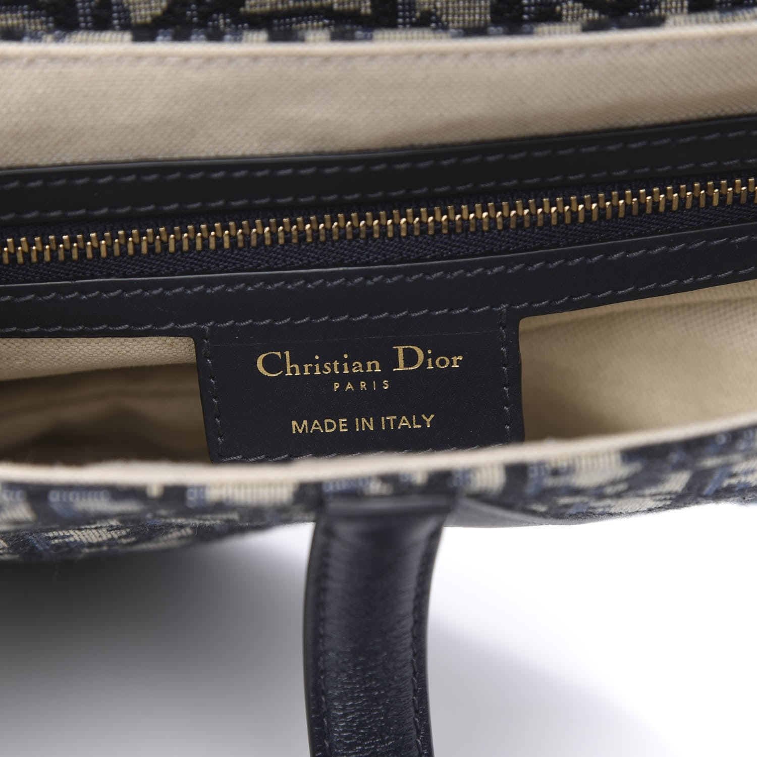 Christian Dior Oblique Saddle Bag Blue 6 of 9