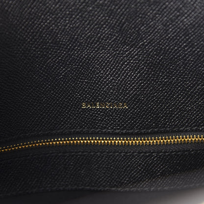 Balenciaga Signature Grained Calfskin Graffiti M Ville Top Handle Bag Black Multicolor 8 of 10