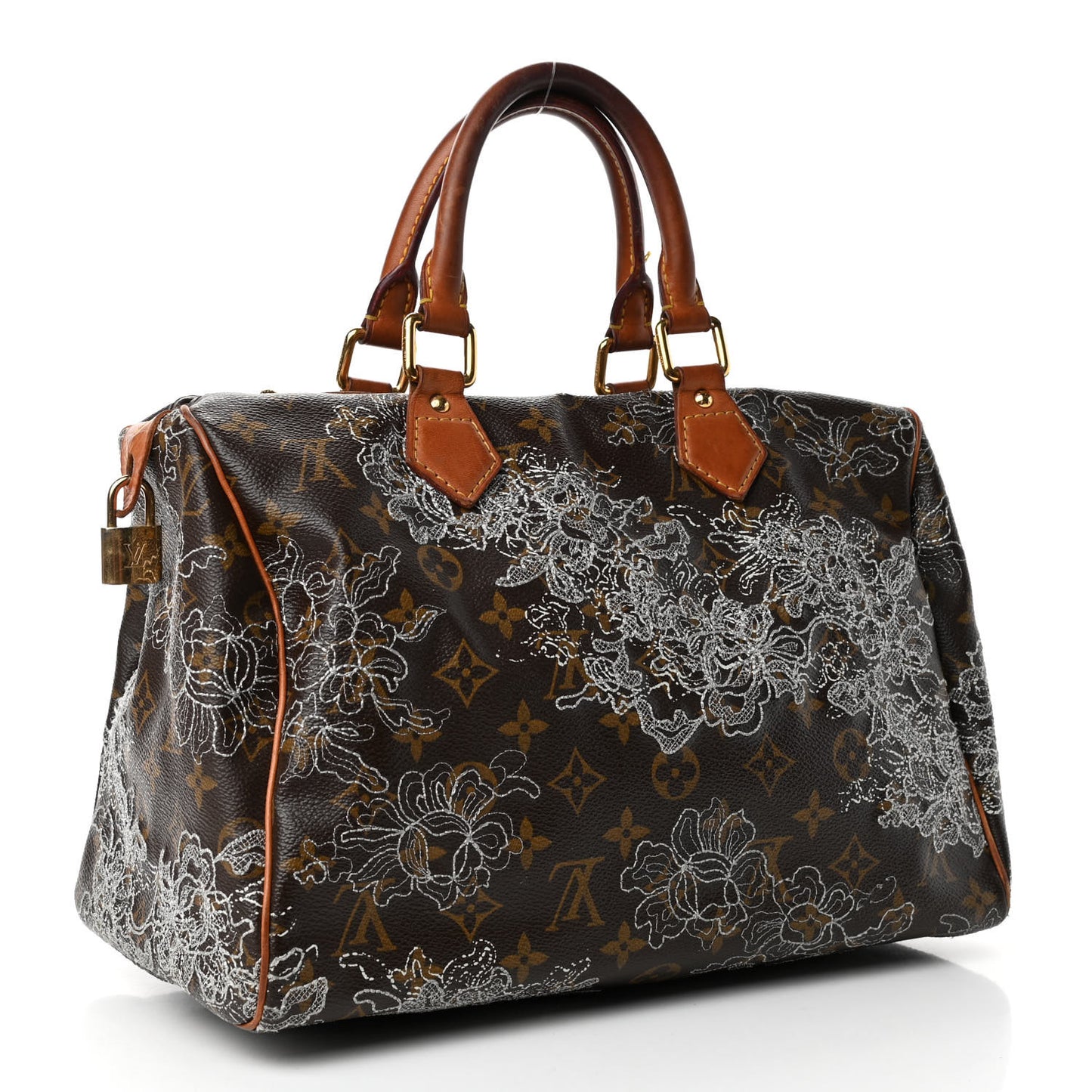 Monogram Dentelle Speedy 30 Silver