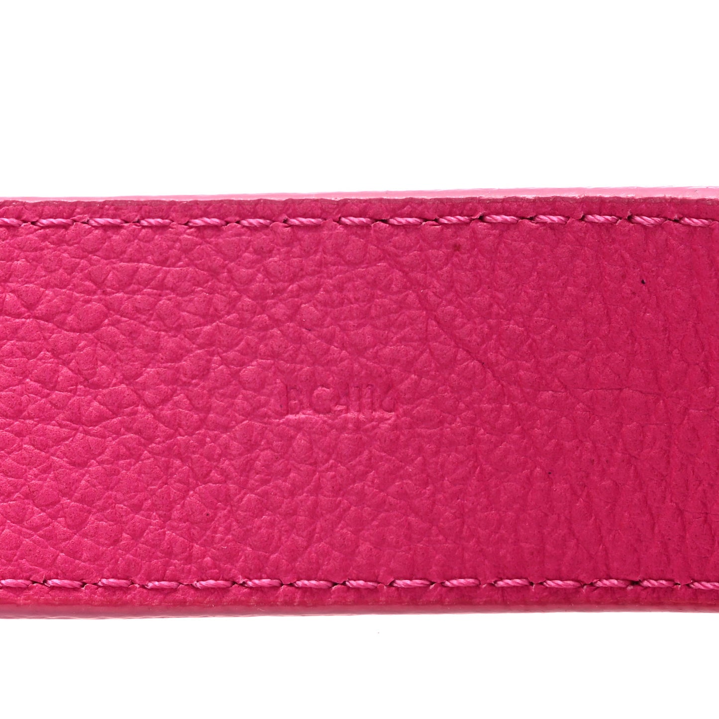 Taurillon Calfskin Essential V 30mm Belt 80 32 Fuchsia