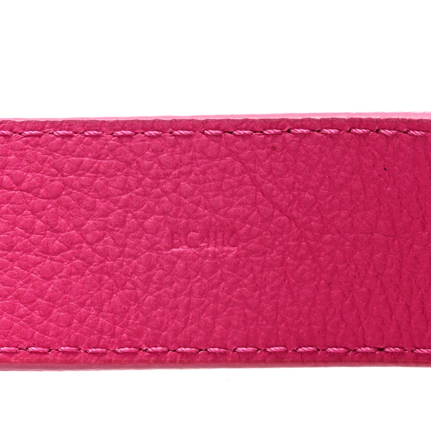Louis Vuitton Taurillon Calfskin Essential V 30mm Belt 80 32 Fuchsia 7 of 9