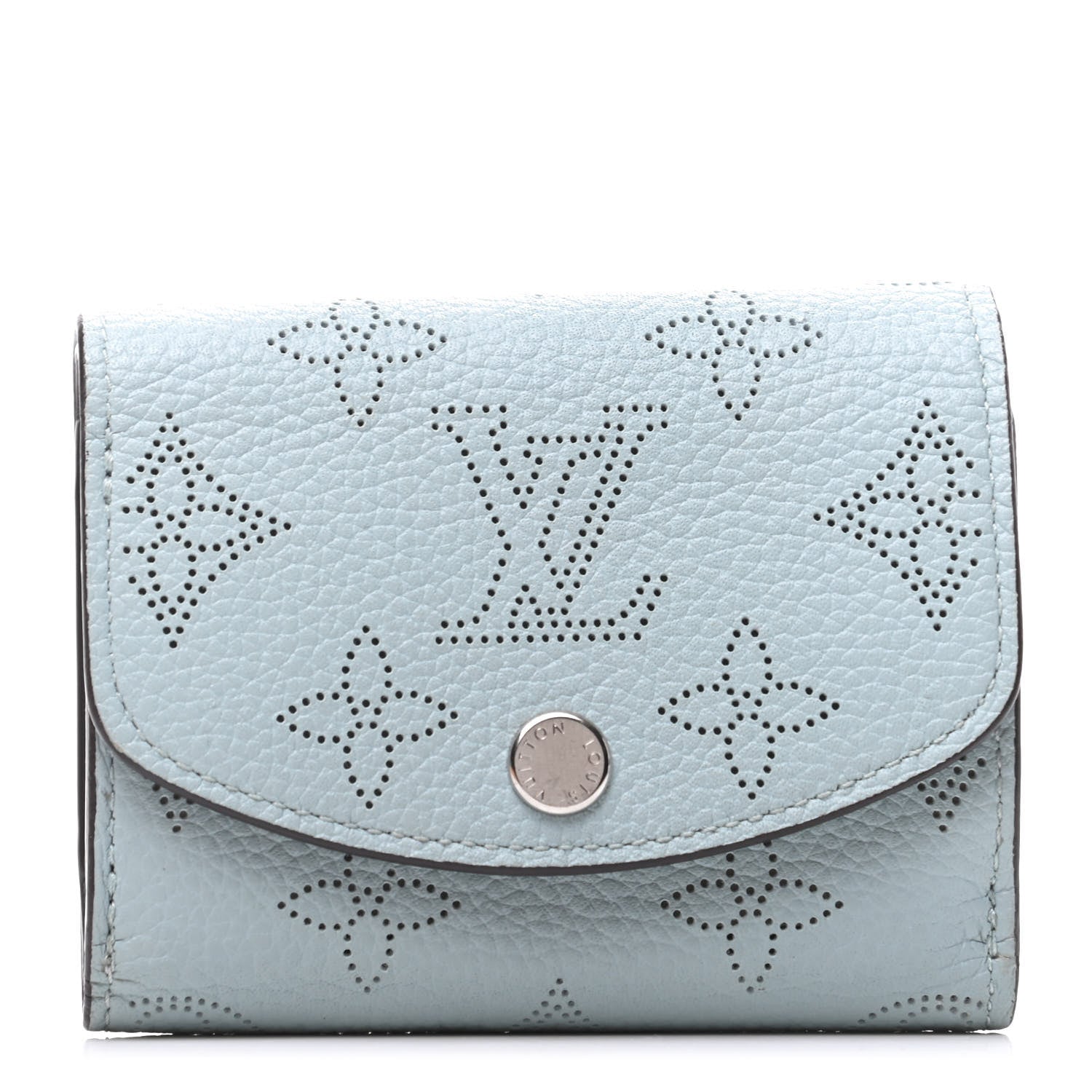 Louis Vuitton Mahina Iris XS Wallet Vert Lagon 1 of 10