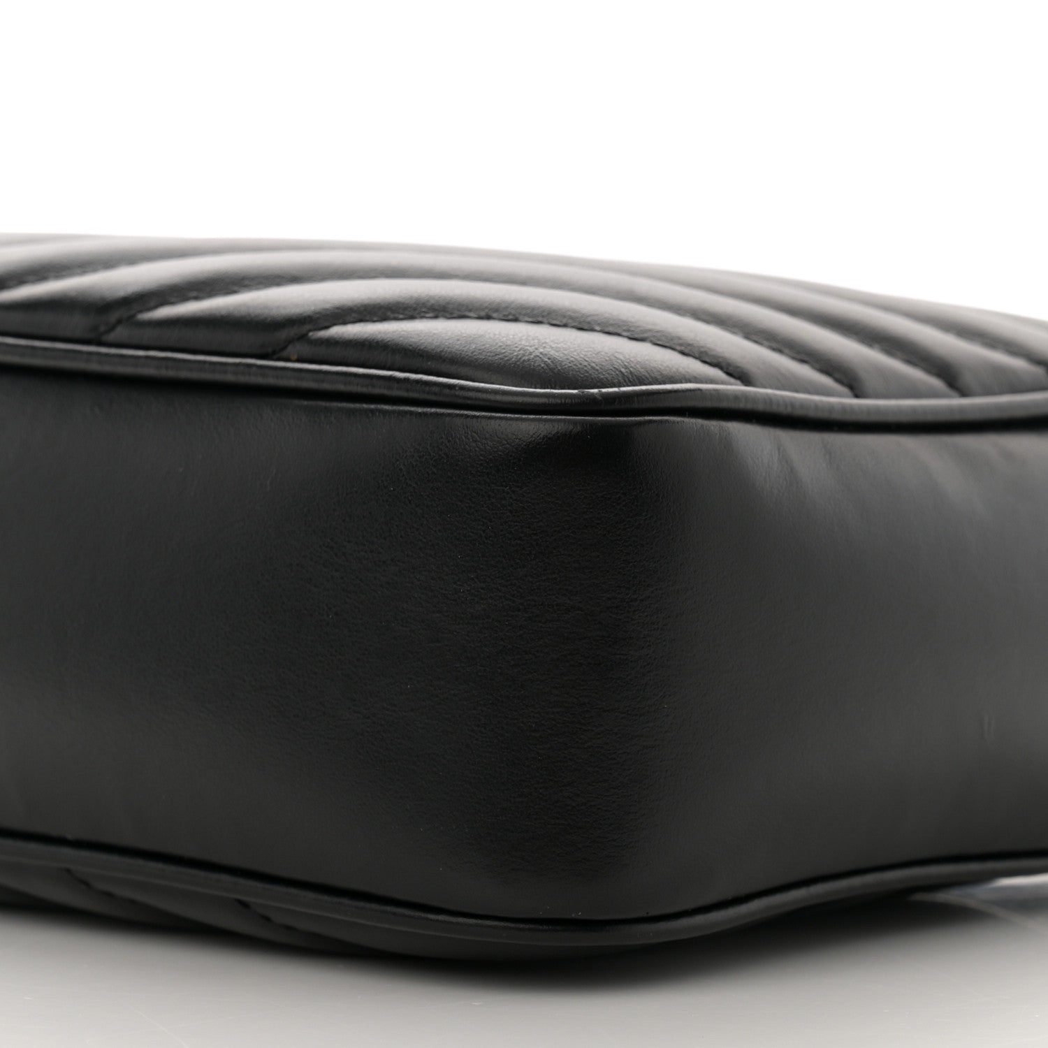 Saint Laurent Calfskin Matelasse Monogram Lou Camera Bag Black 10 of 17