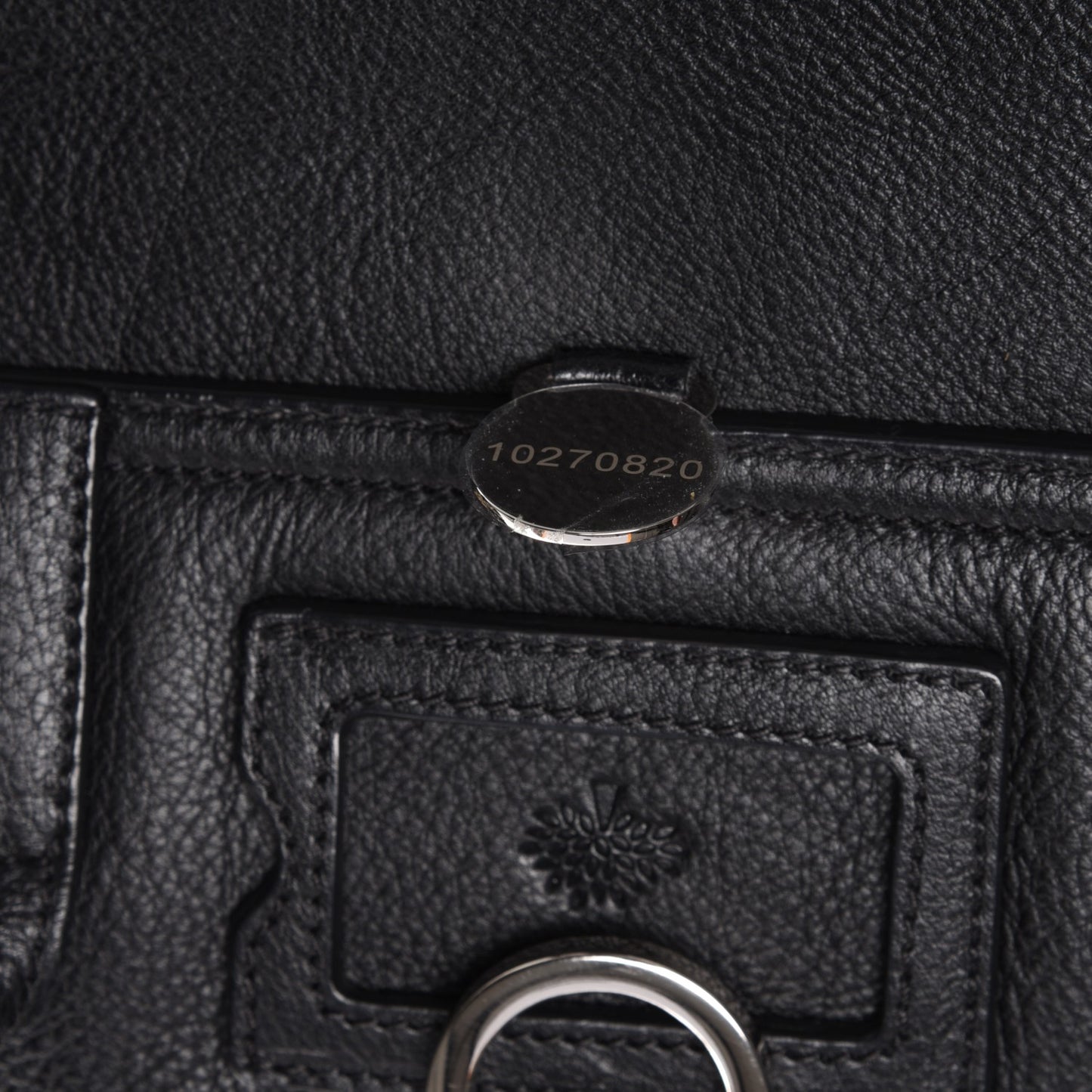 Natural Leather Cara Delevingne Convertible Satchel Black