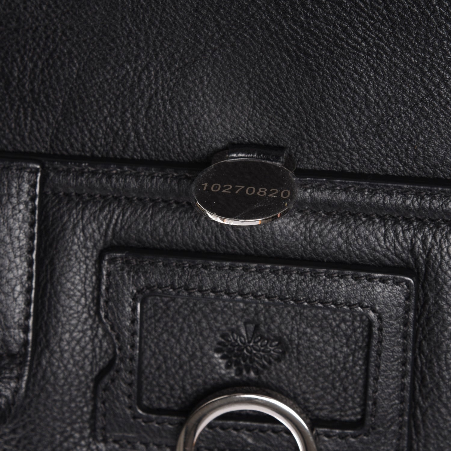Mulberry Natural Leather Cara Delevingne Convertible Satchel Black 11 of 13