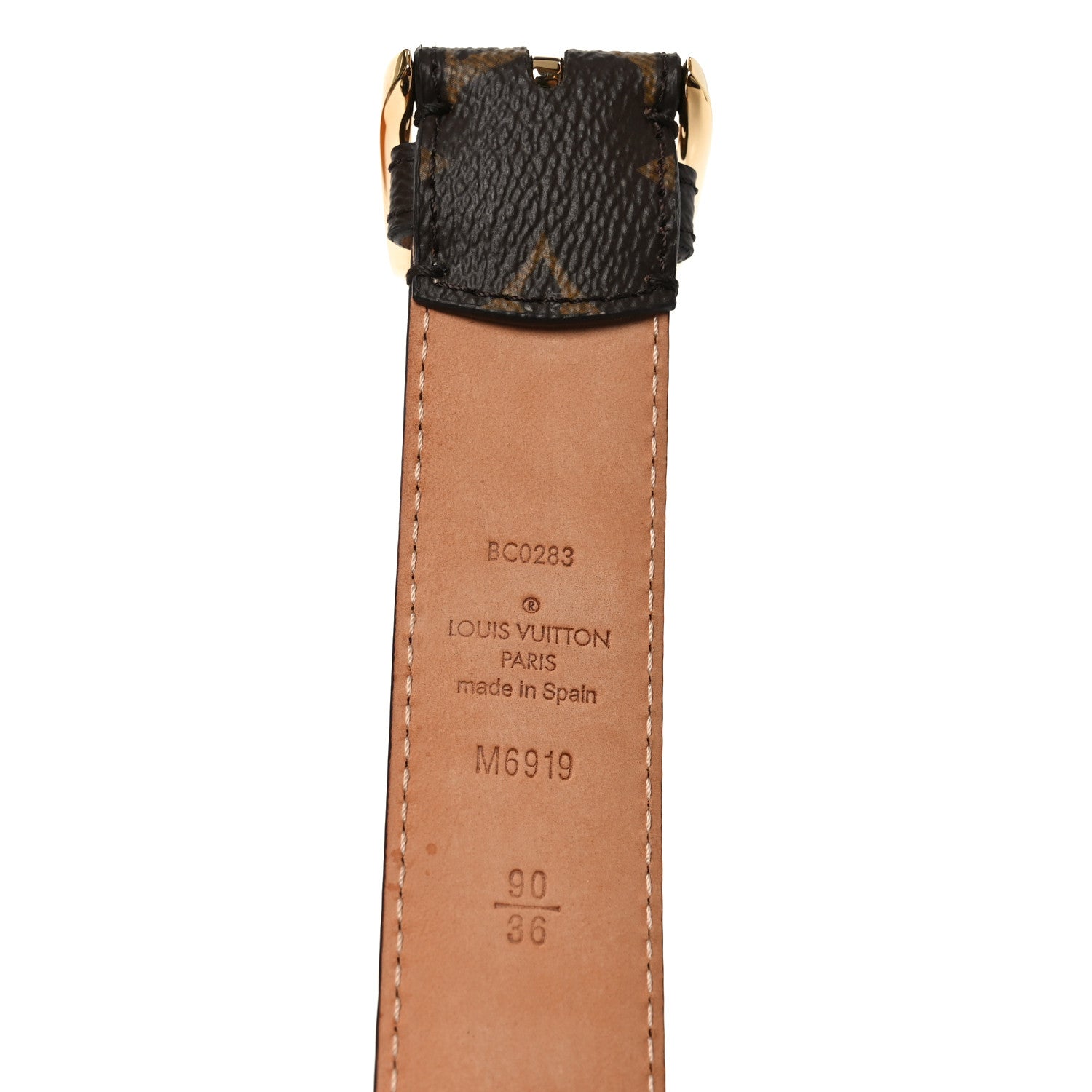 LOUIS VUITTON ベルト　90/36 Louis Vuitton Monogram Ellipse 90 36 Belt 1861981 – FASHIONPHILE