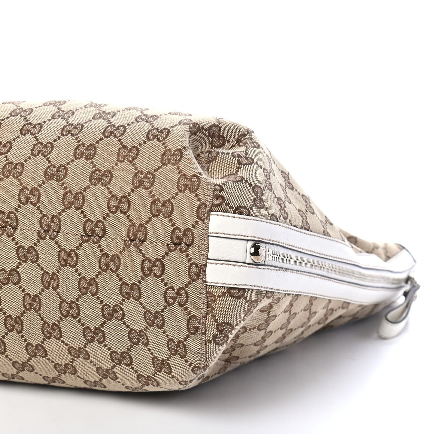 Monogram Icon Bit Large Tote Off White