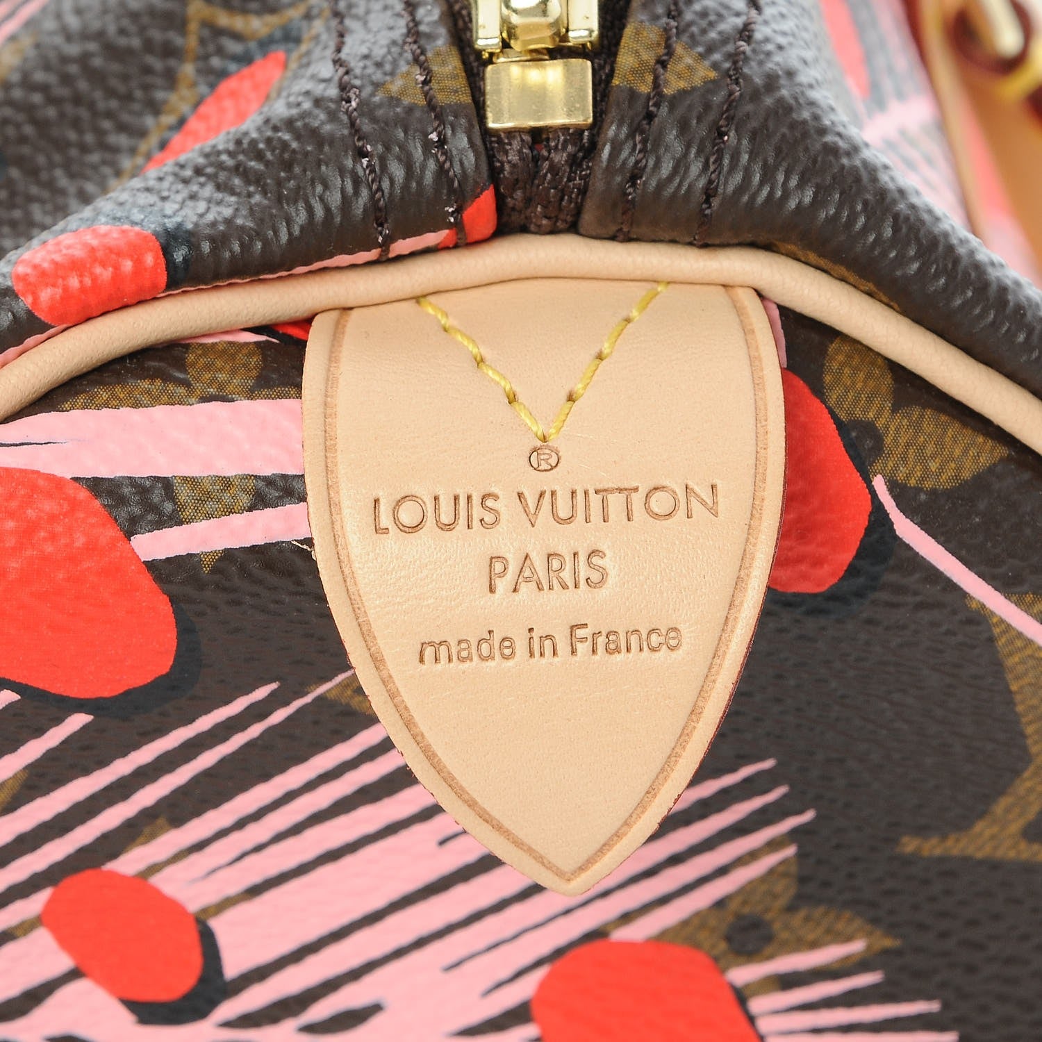 Louis Vuitton Monogram Jungle Dots Speedy 30 Sugar Pink Poppy 6 of 7