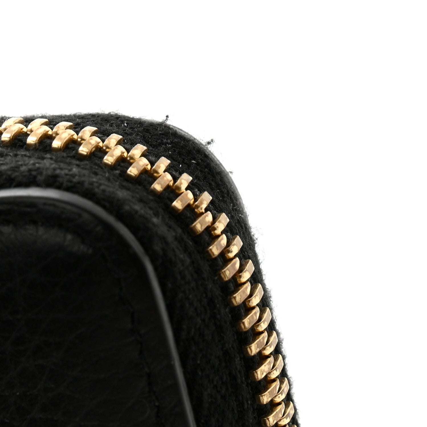 Christian Louboutin Calfskin Loubinthesky Panettone Coin Purse Black 9 of 11