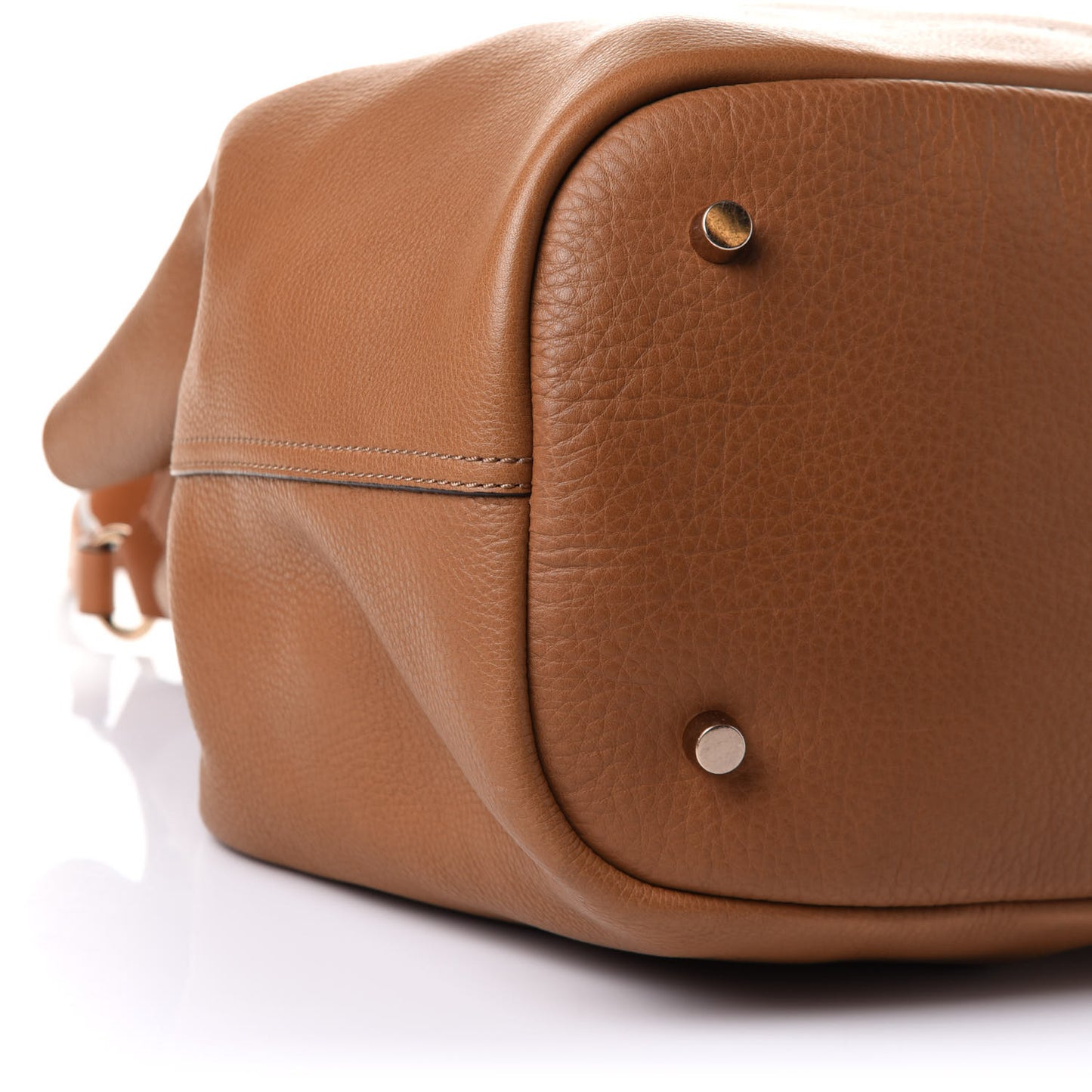 Grainy Calfskin Large Ashby Hobo Sand