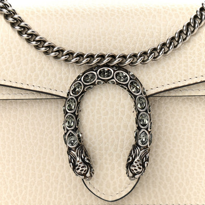 Gucci Dollar Calfskin Crystal Super Mini Dionysus Shoulder Bag Mystic White Black Diamond 8 of 12
