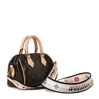Louis Vuitton Monogram Speedy Bandouliere 20 Black 3 of 11