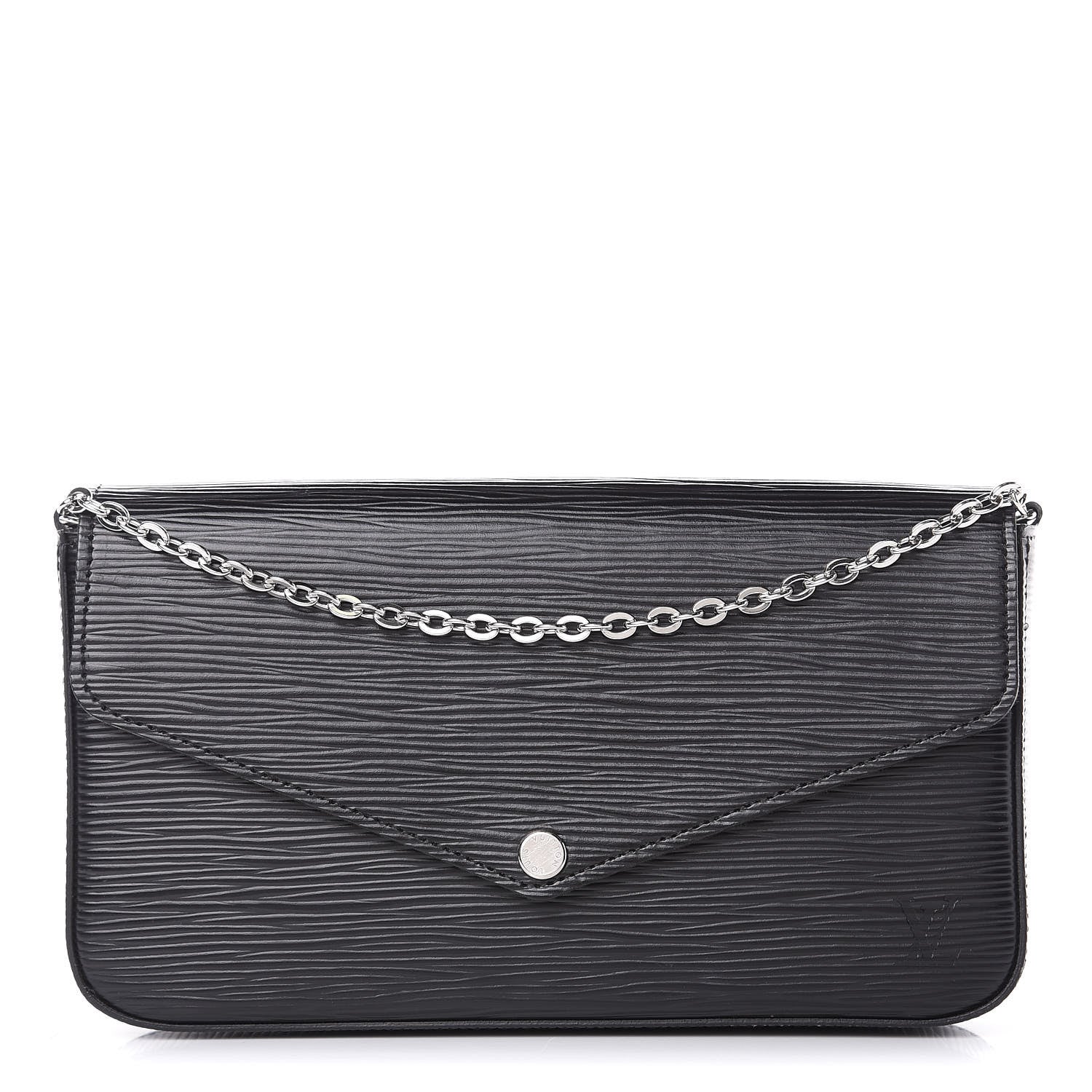 Louis Vuitton Epi Pochette Felicie Black 1 of 10