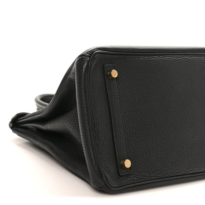 Hermes Togo BIRKIN 30 Black 9 of 10