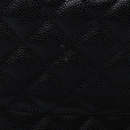 Chanel Caviar Quilted Jumbo Double Flap Black 12 of 14