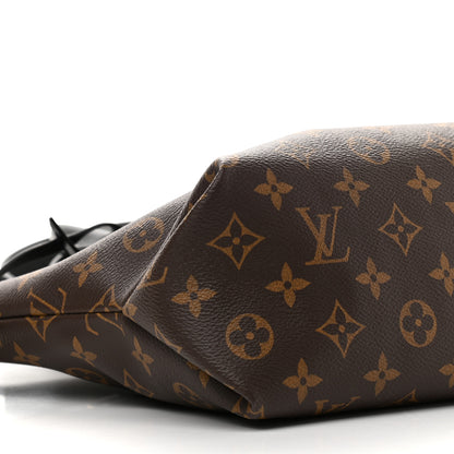 Louis Vuitton Monogram Flower Zipped Tote PM Black 13 of 14