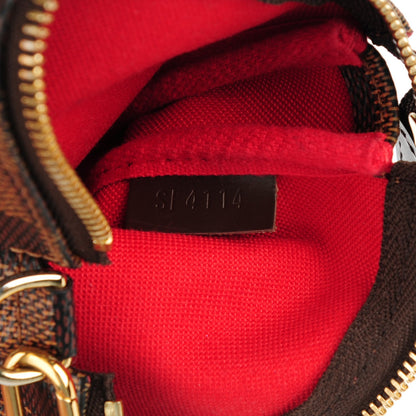 Louis Vuitton Damier Ebene Mini Pochette Accessories 6 of 7