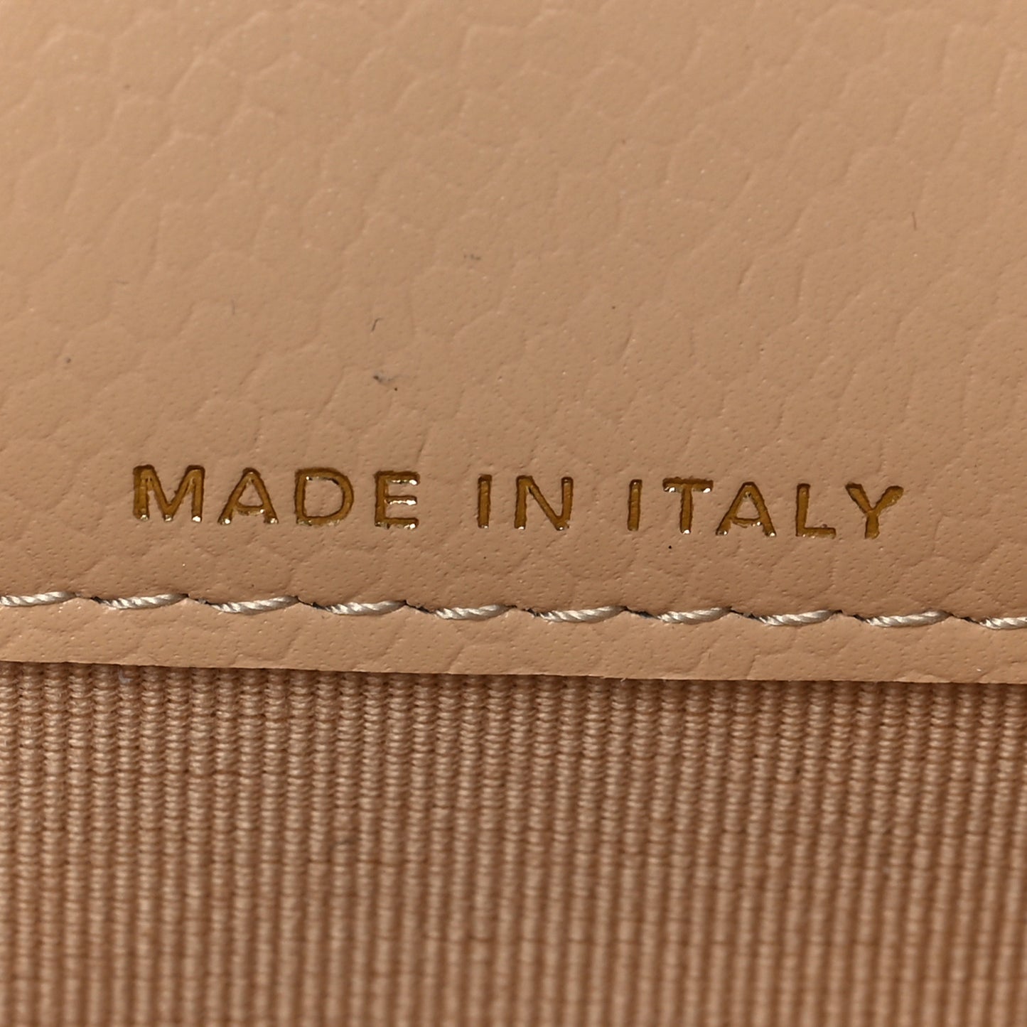 Caviar Quilted Flap Card Holder Wallet Beige